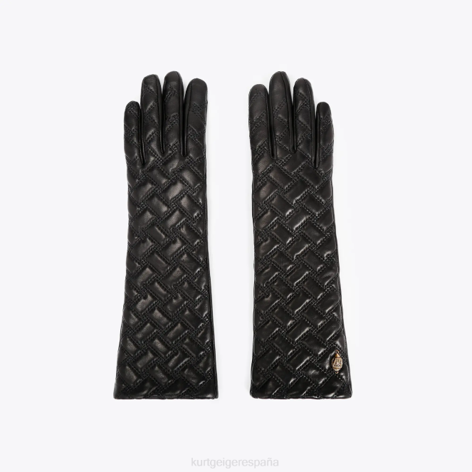 Kurt Geiger mujer guantes largos london kensington 2LPR504 | accesorios negro